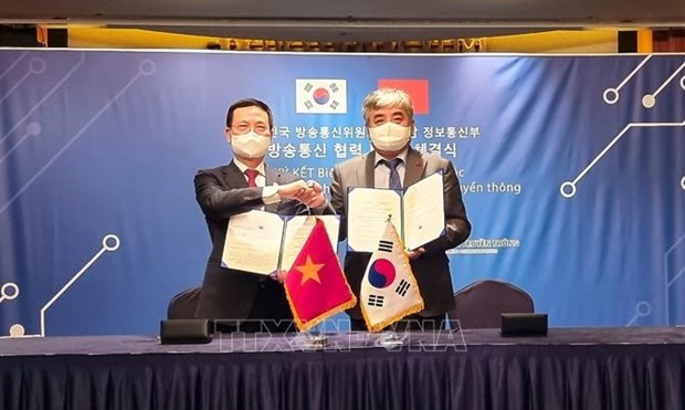 越南与韩国在通信和传媒领域开展多项合作活动